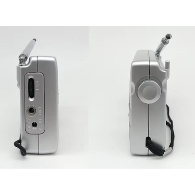 Φορητό ραδιόφωνο μπαταρίας - KK979 - 201109 - Silver