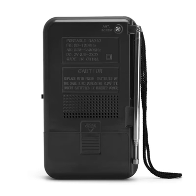 Φορητό ραδιόφωνο - PR-961 - 241304 - Black