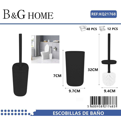 Βουρτσάκι τουαλέτας - Πιγκάλ - Black - 21768