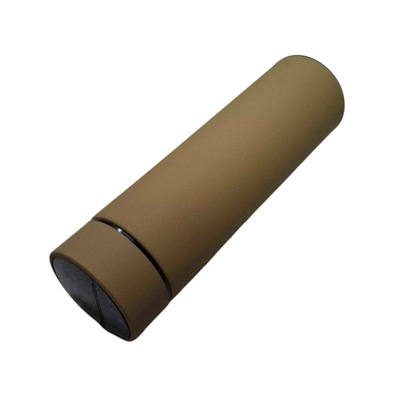 Φορητό παγούρι-θερμός με ψηφιακό θερμόμετρο - 500ml - 954101 - Brown