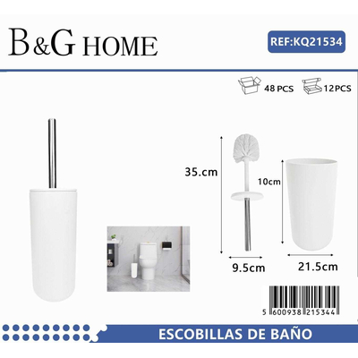 Βουρτσάκι τουαλέτας - Πιγκάλ - White - 21534