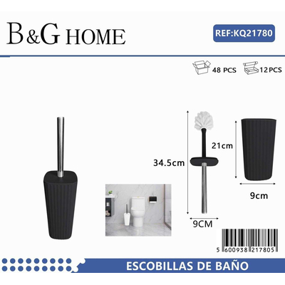 Βουρτσάκι τουαλέτας - Πιγκάλ - Black - 21780