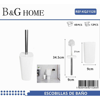 Βουρτσάκι τουαλέτας - Πιγκάλ - White - 21528