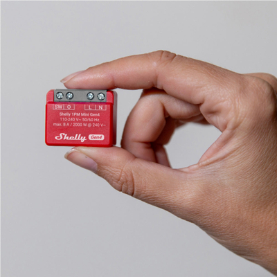 3800238070816 | Shelly 1PM Mini Gen4 2-pack - EAN 3800238070816