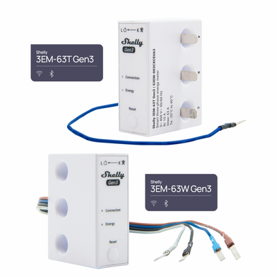 3800235261958 | Shelly 3EM-63W Gen3 - EAN 3800235261958