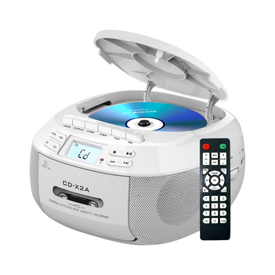 Φορητό ραδιόφωνο Κασετόφωνο &amp; CD Player - X2A - 718129 - White