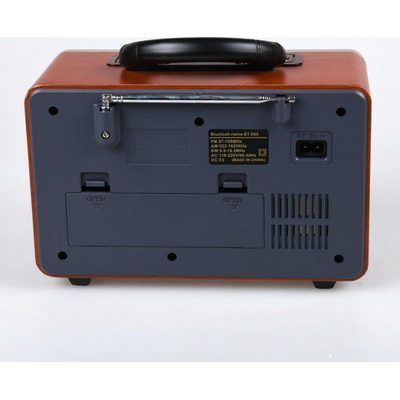 Φορητό ραδιόφωνο Retro - M-113-BT - 861138 - Gold