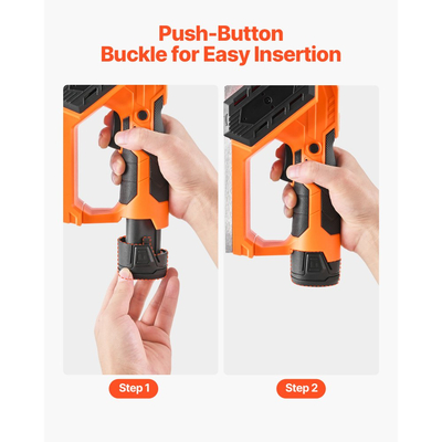 Μπαταρία ιόντων λιθίου VEVOR, 12V 2Ah, Φορητή μπαταρία λιθίου αντικατάστασης, με προσαρμογέα γενικής χρήσης, εύκολη στη μεταφορά, συμβατή με διασυνδέσεις Makita, Ασύρματη ηλεκτρική πλάνη χειρός VEVOR, 1 τεμάχιο