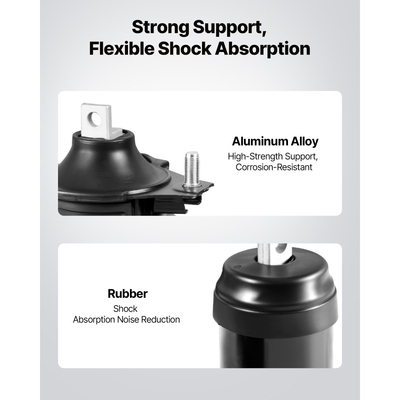 Κιτ αντικατάστασης βάσης κινητήρα και κιβωτίου ταχυτήτων VEVOR, σετ 6 τεμαχίων, συμβατό με Honda Accord 2.4L L4 2003–2007, αντικατάσταση κωδικού γνήσιου κωδικού A4526HY, A4517, A4516, A4510, A4509, A4542, ασφαλής στήριξη