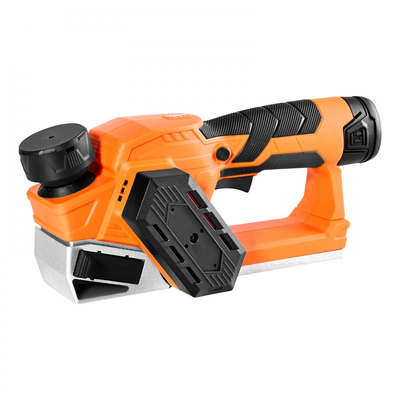 Ασύρματη πλάνη χειρός VEVOR, πλάτος κοπής 56 mm, ηλεκτρική πλάνη χειρός ξύλου 14500 σ.α.λ. με μπαταρία λιθίου 2 Ah 12V, κινητήρα χωρίς ψήκτρες, ρυθμιζόμενο βάθος κοπής, 2 λεπίδες, για ξυλουργική, λοξοτομή ξύλου DIY