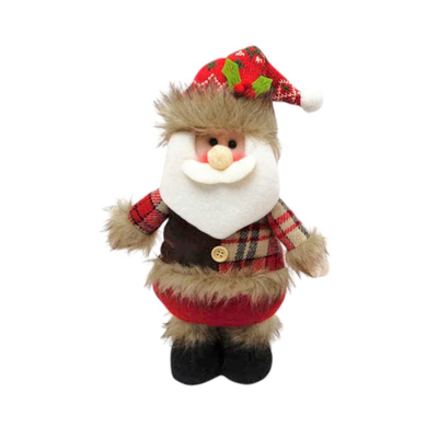 Χριστουγεννιάτικη λούτρινη κούκλα - 33cm - 212269