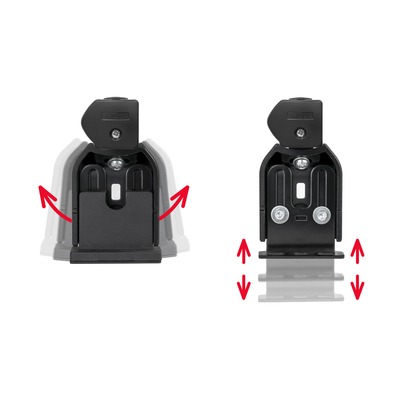 MENABO Πλήρες Σετ με Τρεις (3) Μπάρες Οροφής Αλουμινίου Airdyn και Άκρα Τοποθέτησης για Toyota ProAce City 2018> Επαγγελματικό Όχημα - 3 τεμ. (10290/MB+2x10320/MB+3x13560/MB)