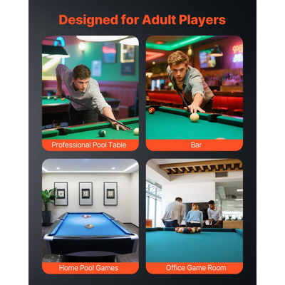 Στέκα πισίνας VEVOR, 1 τεμάχιο μπαστούνι πισίνας, 1473,2 χιλ. & 538 γρ. Μπαστούνι πισίνας μπιλιάρδου από ανθρακονήματα με πρεσαριστή άκρη στέκας βακελίτη και δακτύλιο σύνδεσης ABS, Μπαστούνια στέκας για επαγγελματικό τραπέζι μπιλιάρδου, μπαρ, σπίτι, γραφείο