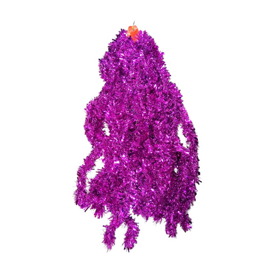 Σετ Χριστουγεννιάτικες Γιρλάντες - 10pcs - 2m*9cm - 21221 - Purple