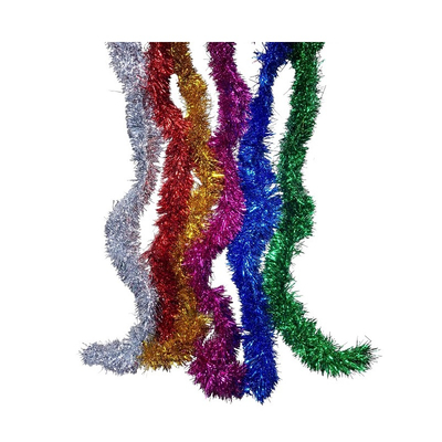 Σετ Χριστουγεννιάτικες Γιρλάντες διαφόρων χρωμάτων - 10pcs - 2m*9cm - 21223 - Blue