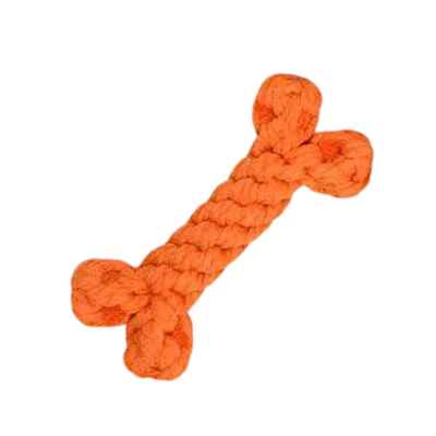 Παιχνίδι σκύλου κόκκαλο από σχοινί - 15cm - 12pcs - 550592