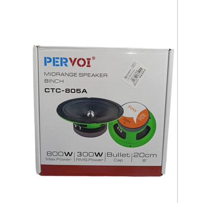 Pervoi CTC-805A Ηχείο Αυτοκινήτου Midrange 8" 400W 4 Ohm
