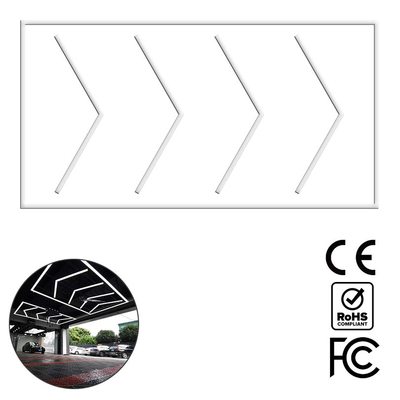 QuadraGlow - Διακοσμητικό LED Φωτιστικό Πάνελ Οροφής Πολυγωνικού Σχεδιασμού με Εσωτερικά Μοτίβα - 725W 110-240V - Μ489.7 x Π254.3 x Υ8cm - Ψυχρό Λευκό 6500K