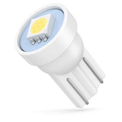 VenCore 3216-10013 - T10 W5W - Λάμπα LED Αυτοκινήτου η Μοτοσυκλέτας για Βάση T10 W5W 1 SMD 5050 0.30W 22 Lumen 12 Volt Ψυχρό Λευκό 6000K