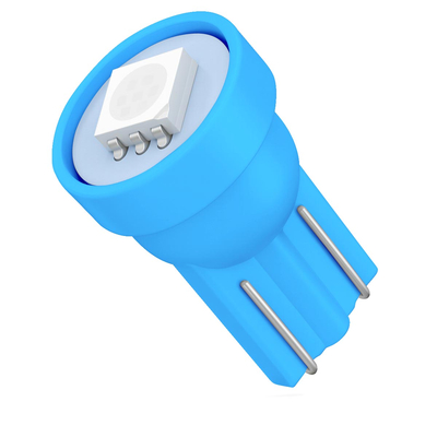 VenCore 3216-10018 - T10 W5W - Λάμπα LED για Βάση T10 W5W 1 SMD 5050 0.30W 16 Lumen 12 Volt Γαλάζιο Ice Blue