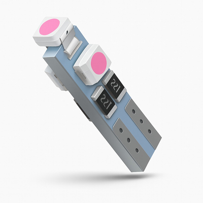 VenCore 3216-10059 - T5 W3W - Λάμπα LED για Βάση T5 W3W 3 SMD 1210 0.6W 50 Lumen 12 Volt Ροζ