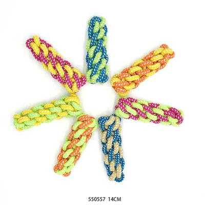 Παιχνίδι σκύλου από σχοινί - 14cm - 12pcs - 550557