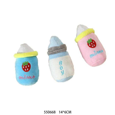 Λούτρινο παιχνίδι σκύλου - 14x6cm - 12pcs - 550668