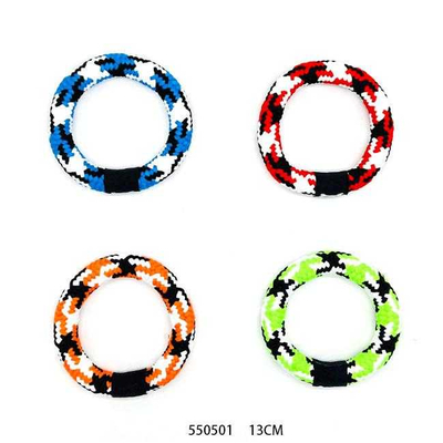 Παιχνίδι σκύλου κρίκος από σχοινί - 13cm - 12pcs - 550501