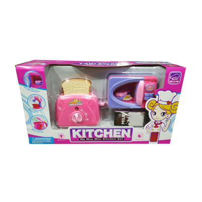 Παιδικό σετ συσκευές κουζίνας - Φουρνάκι & φρυγανιέρα - 8006 - 917308