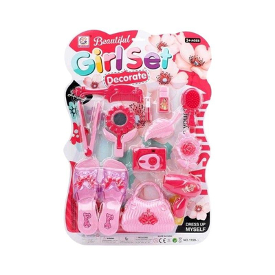 Παιδικό σετ ομορφιάς με πέδιλα - 1199-4 - 917269