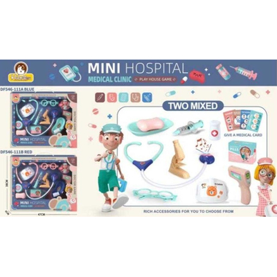 Παιδικό σετ ιατρικής - DF546-111B - 12pcs - 917302