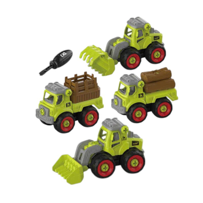 Σετ συναρμολογούμενα αγροτικά οχήματα με αξεσουάρ - CXL900-104A - DIY - 917322