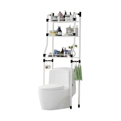 Επιδαπέδια ραφιέρα μπάνιου μεταλλική - 8823 - 521827