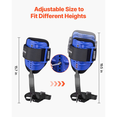 Σετ καρφιών αναρρίχησης δέντρων VEVOR, Ρυθμιζόμενος εξοπλισμός αναρρίχησης δέντρων με ιμάντες και ζώνη μέσης, Χωρητικότητα φορτίου 159 kg, Βαρέως τύπου χαλύβδινα καρφιά αναρρίχησης, εξοπλισμός δενδροκόμου για κυνήγι και συλλογή φρούτων