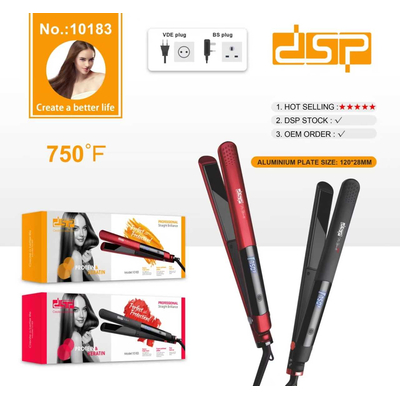 Ισιωτική μαλλιών - 50W - DSP - 10183 - 564346 - Red