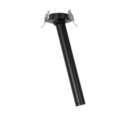 GLOBOSTAR® DALE 60372 Χωνευτό Κινούμενο Downlight Σποτ LED 5W 500lm 36° AC 220-240V IP20 Θερμό Λευκό 2700K - Bridgelux COB Chip & TÜV SÜD Driver - Μαύρο Ματ - Μ6.4 x Π6.4 x Υ20cm / Q5.5cm - 5 Χρόνια Εγγύηση