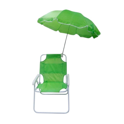 Παιδική πτυσσόμενη καρέκλα camping με ομπρέλα - 1047 - 241712 - Green