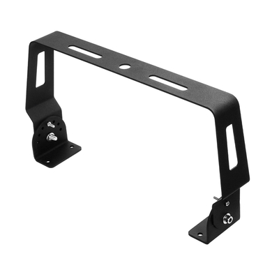 GloboStar® INDUSTRY 611508 Περιστρεφόμενη Βάση Στήριξης για Επαγγελματική Καμπάνα UFO High Bay - Μαύρο - Μ30 x Π5.5 x Υ15cm