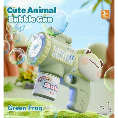 Πιστόλι για σαπουνόφουσκες - Green Frog - 018-24A-3 - 922170