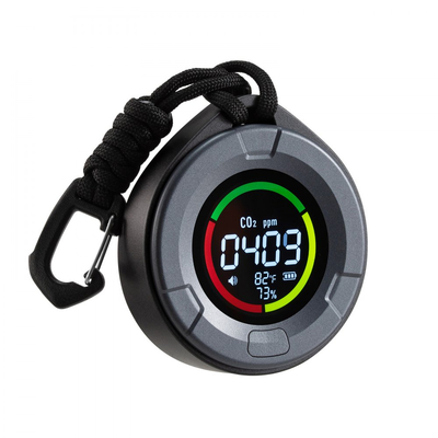 Συσκευή παρακολούθησης διοξειδίου του άνθρακα VEVOR, ελεγκτής CO2 με ένδειξη θερμοκρασίας και υγρασίας, καλώδιο αισθητήρα NDIR 4,57 μέτρων, ανιχνευτής διοξειδίου του άνθρακα, αισθητήρας CO2 για εξωτερικούς χώρους, σπίτι, γραφείο, αυτοκίνητο, ελαφρύς και φορητός