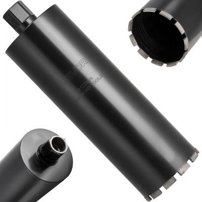 Τρυπάνι με πυρήνα VEVOR, διάμετρος 127 mm, βάθος τρυπήματος 356 mm, εσωτερικό σπείρωμα 1-1/4 in-7, τεχνολογία συγκόλλησης υψηλής ακρίβειας, τρυπάνι με πυρήνα υγρού διαμαντιού για οπλισμένο σκυρόδεμα, κόκκινα τούβλα και τοιχοποιία