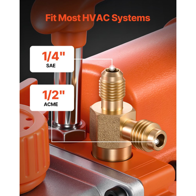 Αντλία κενού VEVOR, 3,5 CFM 99 L/min, Μονοβάθμια αντλία κενού AC με περιστροφικό πτερύγιο HVAC, για συστήματα R134a R22 R410a, 4πολικός κινητήρας, για συντήρηση κλιματιστικών αυτοκινήτων, απαέρωση ρητίνης, περιλαμβάνεται λάδι