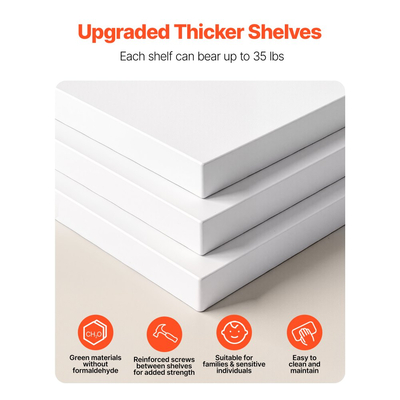 VEVOR 7 επιπέδων περιστρεφόμενος πύργος παπουτσιών με ρυθμιζόμενα ράφια, κινητή οθόνη καρουζέλ 360° με ρόδες, ντουλάπα οργάνωσης Lazy Susan για υπνοδωμάτιο, σαλόνι, είσοδο, ντουλάπα, λευκό