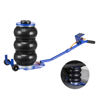 Αερόσακος VEVOR, Τριπλός Αερόσακος 3 Τόνων, Αερόσακος με Έξι Χαλύβδινους Σωλήνες, Ανύψωση Έως 450 mm, Πνευματικός Γρήγορης Ανύψωσης 1-6 s με Μακριά Λαβή & Ελαστικό Μαξιλάκι για Επισκευές Αυτοκινήτων, SUV, Pick-up Φορτηγών, Συνεργεία