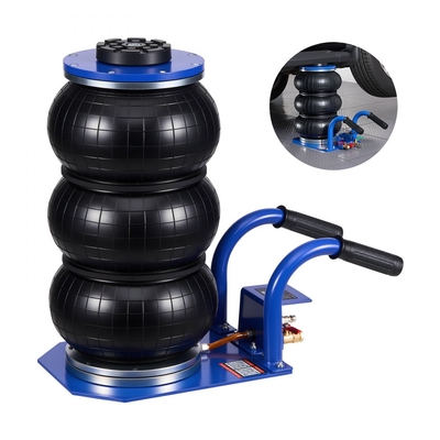 Αερόσακος VEVOR, Τριπλός Αερόσακος 3 Τόνων, Αερόσακος με Έξι Χαλύβδινους Σωλήνες, Ανύψωση Έως 450 mm, Πνευματικός Γρήγορης Ανύψωσης 1-6 s με Κοντές Λαβές & Ελαστικό Μαξιλάκι για Επισκευές Αυτοκινήτων, SUV, Pick-up Φορτηγών, Γκαράζ