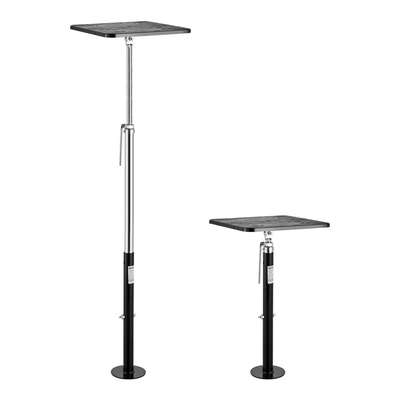 Συρόμενος γρύλος στήριξης VEVOR RV, 2 τεμάχια συρόμενου γρύλου ισοπέδωσης τροχόσπιτου, γρύλοι στήριξης από χάλυβα με ηλεκτροστατική βαφή για τροχόσπιτο, τροχόσπιτο, τρέιλερ ταξιδιού, υποστηρίζει έως 453,59 κιλά, ρυθμιζόμενο από 541,02 έως 48 1219,2 χιλιοστά