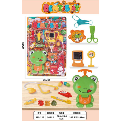 Παιδικό σετ ιατρικής Βατραχάκι - 590-126 - 917273