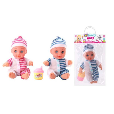 Κούκλα μωρό με αξεσουάρ - 0812-161 - 917424