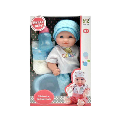 Κούκλα μωρό με αξεσουάρ - 8038-E412 - 917456