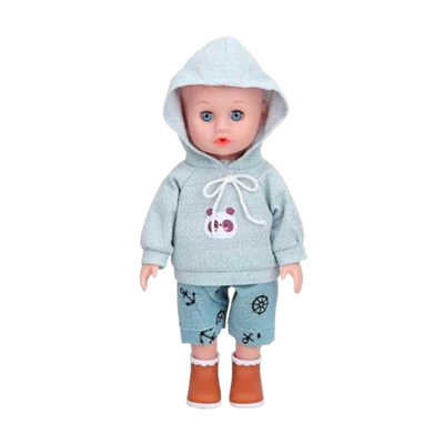 Κούκλα μωρό με αξεσουάρ - H04-17 - 34cm - 917463